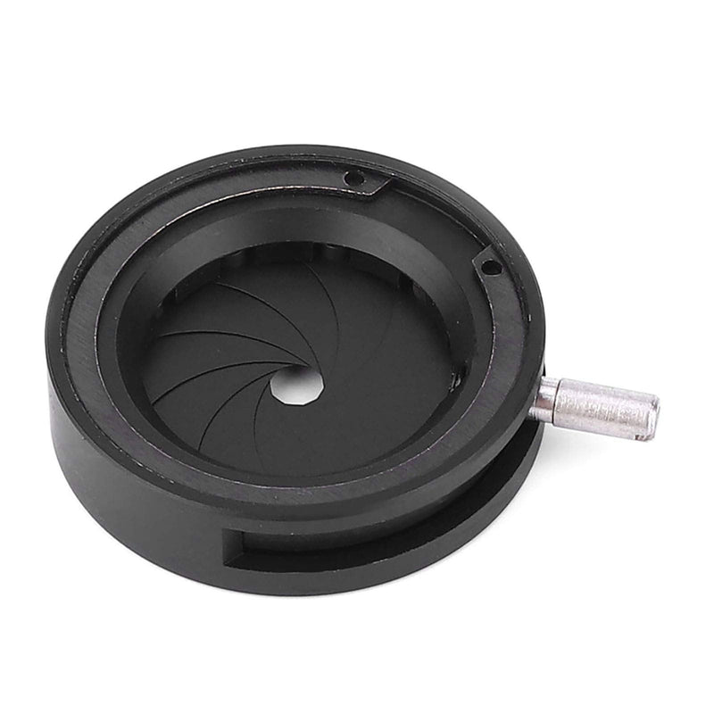 [Australia - AusPower] - Microscope Adjustable Aperture, SK6 SK8 SK12 SK23 SK25 Microscope Iris Adapter, Optical Diaphragm for Microscope(SK12) 