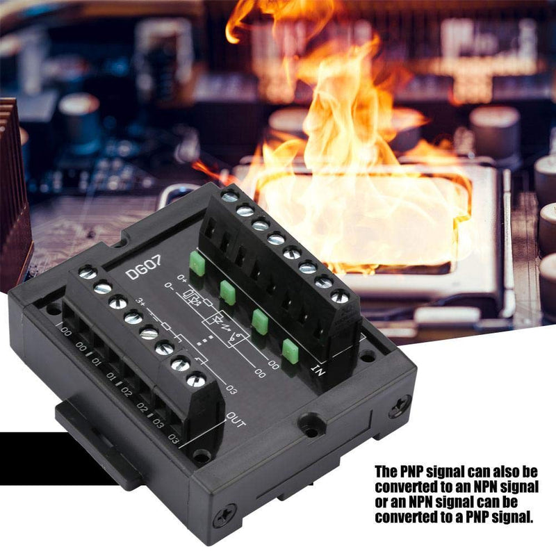 [Australia - AusPower] - NPN to PNP Level Converter, Keenso 4-Channel Signal Conversion Level Converter Wide Voltage 10-28V 