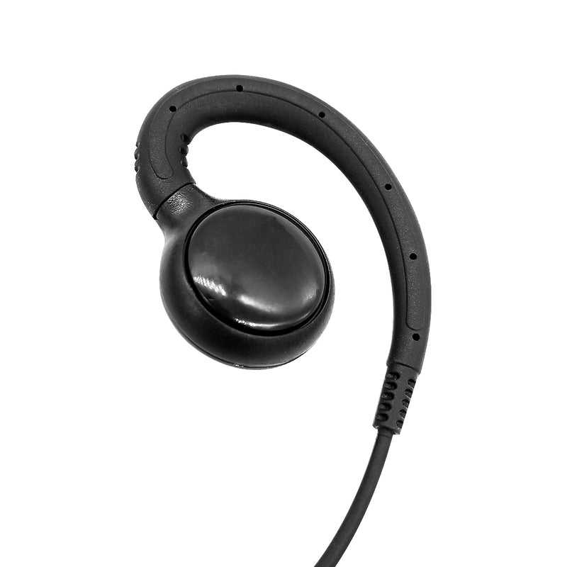 [Australia - AusPower] - RATAOK C Swivel Ear-Hook Walkie Talkie Radio Earpiece Surveillance Headset with PTT Mic for HYTERA HYT BD502 BD502i PD502 PD562 TC-508 TC-580 