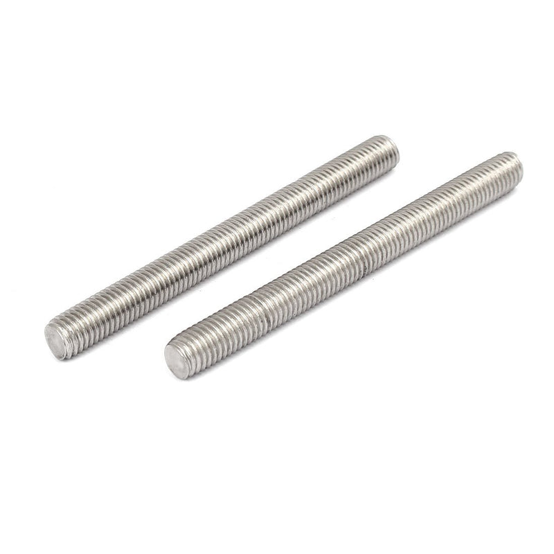 [Australia - AusPower] - uxcell M10 x 110mm 1.5mm Pitch 304 Stainless Steel Fully Threaded Rods Bar Studs 5 Pcs 