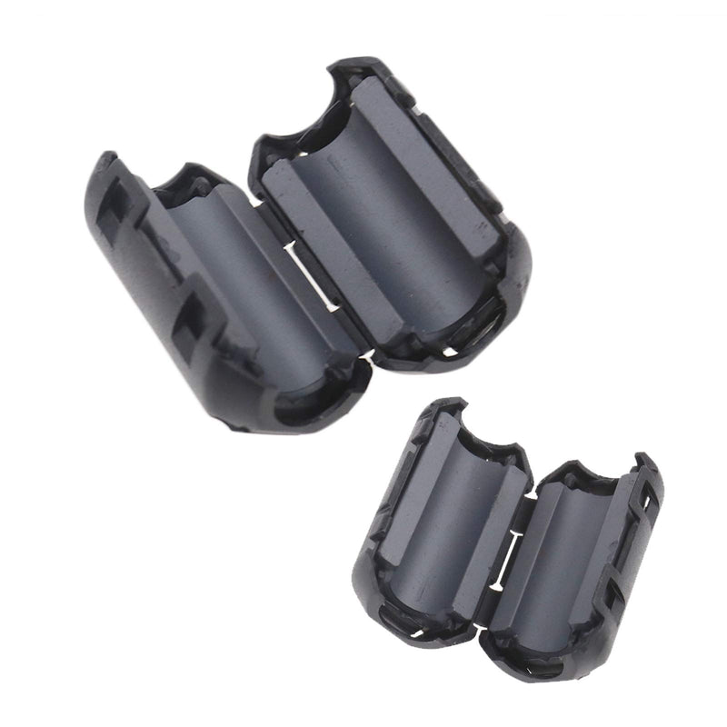 [Australia - AusPower] - SING F LTD 20pcs Clip-On Ferrite Ring Core Noise Suppressor EMI RFI Clip Cable 