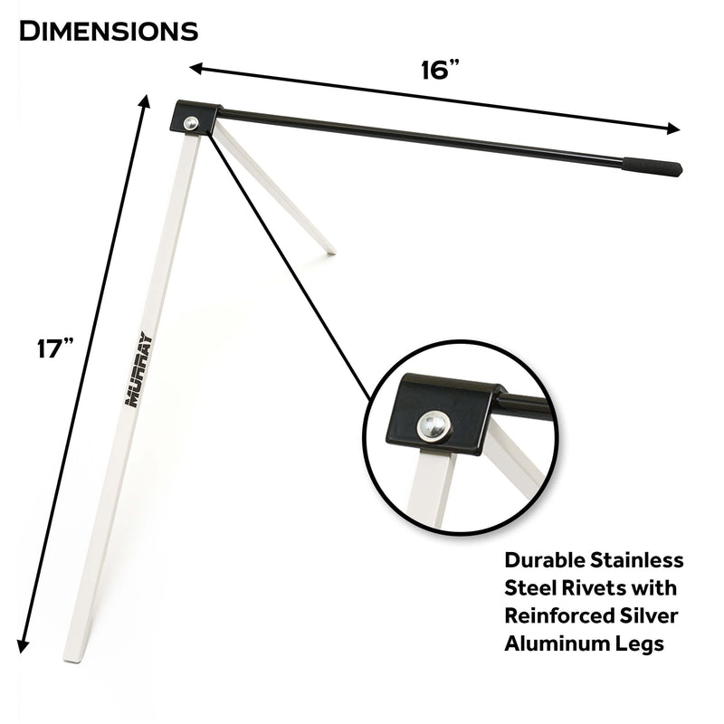 [Australia - AusPower] - Murray Sporting Goods Premium Football Kicking Tee - Field Goal Kicking Tee Holder | Football Training Accessory for Field Goal Kickers - Kicking Tee Storage Bag Included 