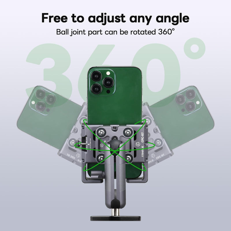 [Australia - AusPower] - FANAUE Diamond Mount Base Compatible RAM Mount B Size 1" Ball Double Socket Arm,Center Distance Between Two Mounting Holes is 1.92'',Meets Industry Standard AMPS Hole Pattern,Robust and Durable 2 Pack 