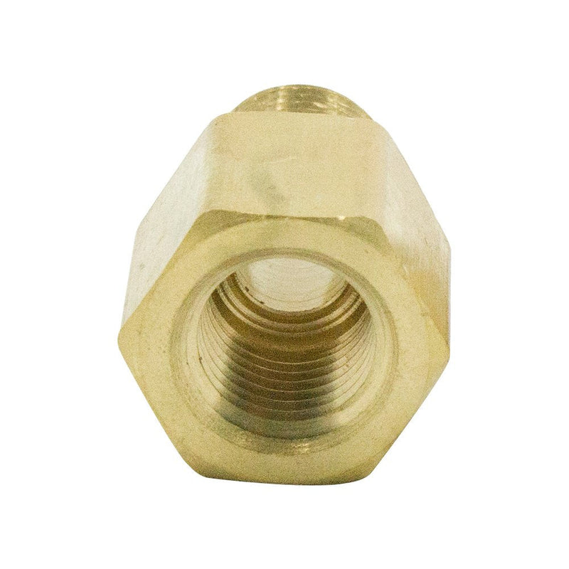 [Australia - AusPower] - Legines Brass Pipe Fitting, NPT Adapter 1/4" Female to 1/8" Male Reducing Adaptor 1200psi High Pressure (Pack of 2) 1/4" Female x 1/8" Male 