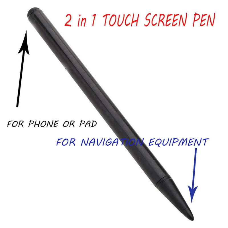 [Australia - AusPower] - Capacitive and Resistive Stylus Pen(3pcs) Universal High Sensitive & Precision Capacitive Disc Tip Touch Screen Pen Stylus, 2 in 1 Touch Screen Pen Fits for iPhone iPad Samsung Tablet Phone PC & Other 