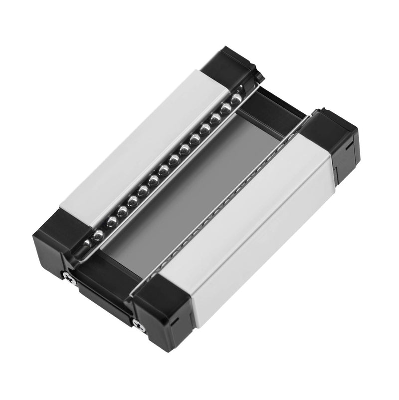 [Australia - AusPower] - Twotrees MGN12H 200mm Linear Sliding Guideway with 1pcs Linear Bearing Sliding Block for 3D Printer and CNC Machine(H-Type,Black) MGN 12H-Type 