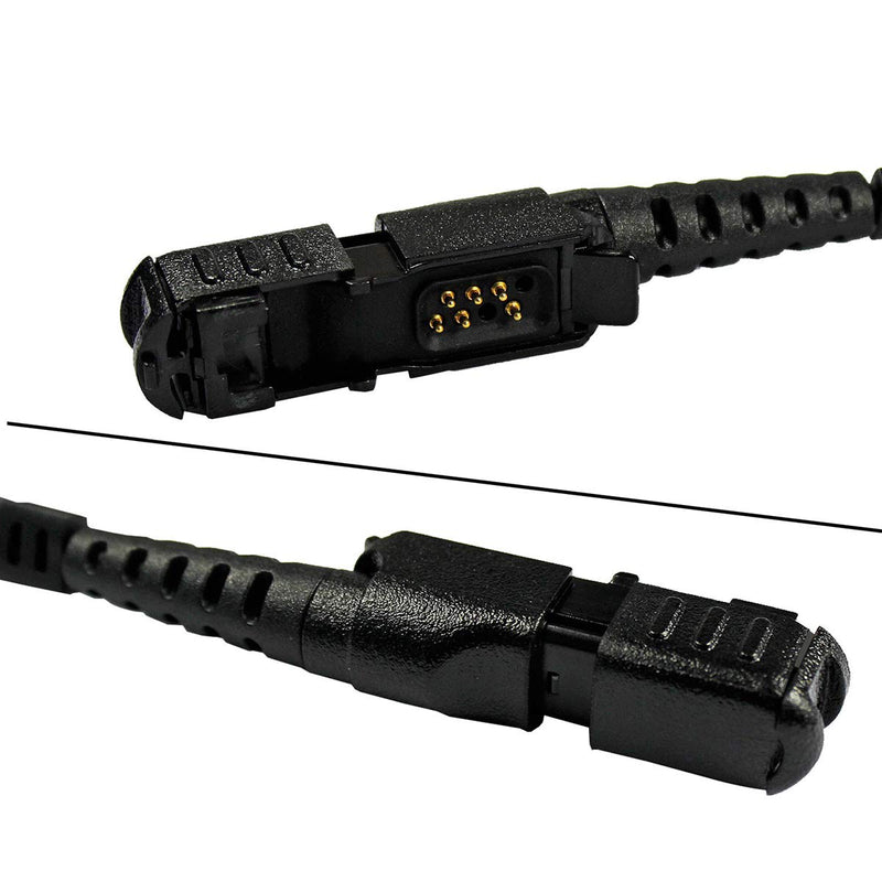 [Australia - AusPower] - abcGoodefg 2-Wire Covert Acoustic Surveillance Earpiece Kit for Motorola 2 Two Way Radio XPR3300 XPR3500 XIR P6620 XIR P6600 DP2400 DP2600 E8600 E8608 MotoTRBO 1 PACK 