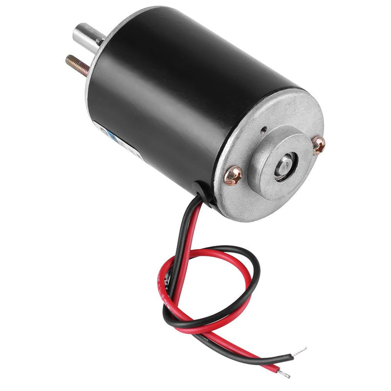 [Australia - AusPower] - 12V/24V 30W CW/CCW Permanent Magnet DC Motor Reversible Electric Gear Motor High Speed Low Noise for DIY Generator XD-3420 (12V 3000RPM) 