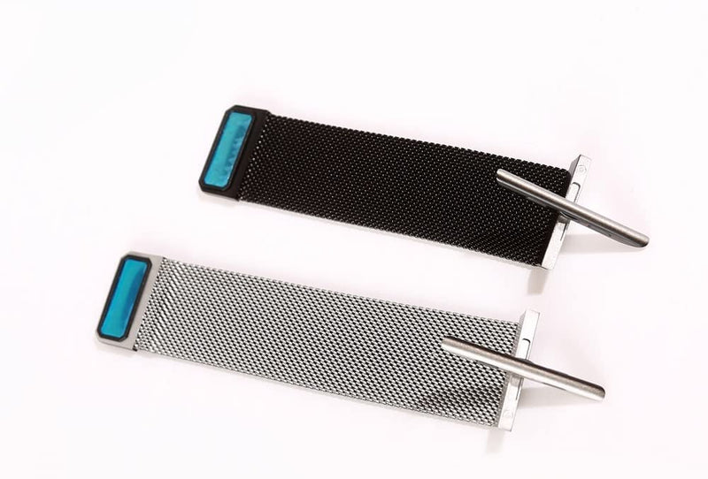 [Australia - AusPower] - Milan watch strap Compatible with Apple Watch Band 38/40mm 42/44mm Adjustable Double-Sided Strap & Rotating Connectors Two color Magnetic Wristband For Apple Watch Band women iWatch 6 5 4 3 2 1 SE (silver,black, 42/44mm) 
