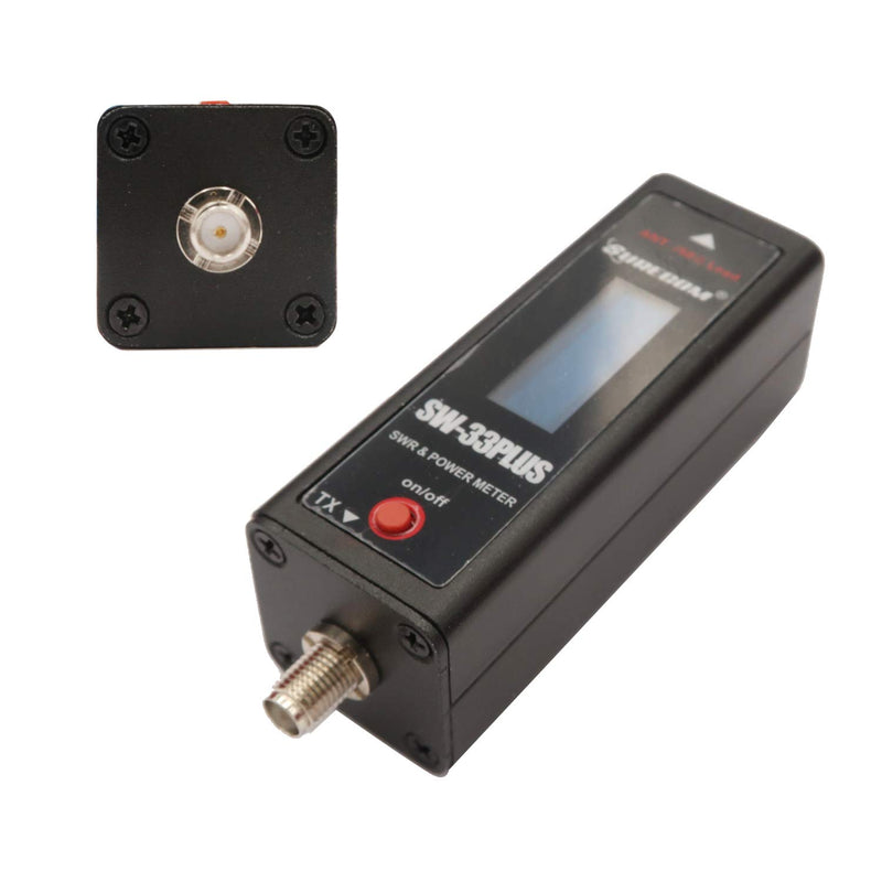 [Australia - AusPower] - Mcbazel Surecom SW-33 Plus 100W 125-525 MHz Mini Digital VHF UHF Two-Way Radio Handheld Power & SWR Meter 