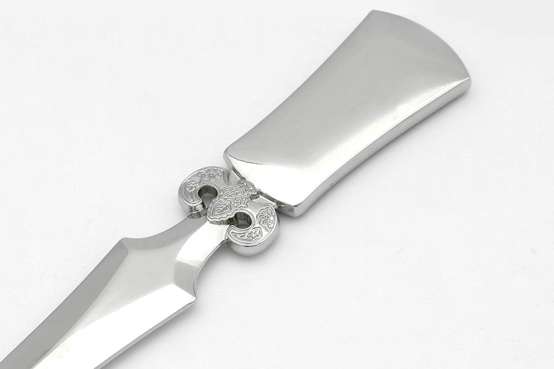 [Australia - AusPower] - Inlay with Mother of Pearl Metal Steel Office Knife Hand Cutter Blade Envelope Letter Opener (Arabesque New) 