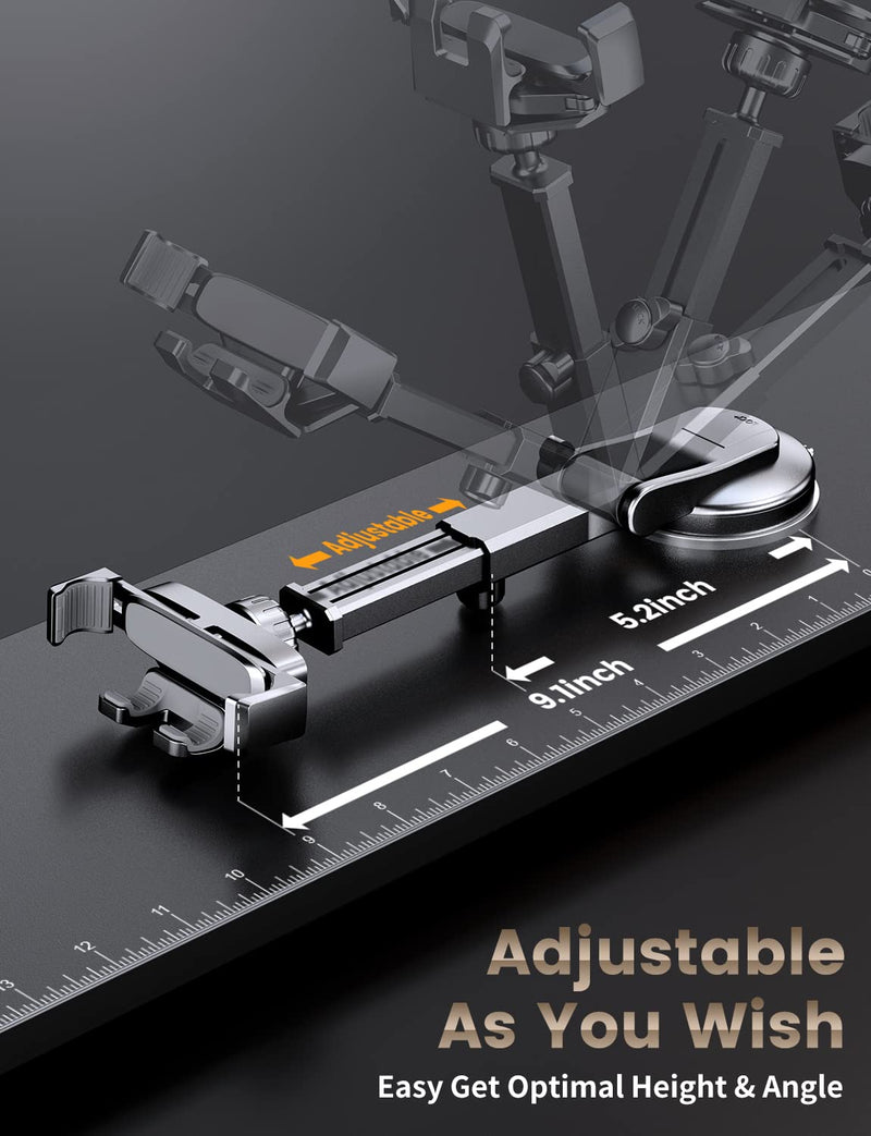 [Australia - AusPower] - Auto Lock Phone Mount for Car, eSamcore 3 in 1 Gravity Car Phone Holder Mount for Dashboard Windshield Air Vent Auto Clamping Cell Phone Car Mount for iPhone Samsung Galaxy Smartphone 
