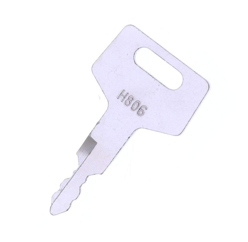 [Australia - AusPower] - YIQI 5 Ignition Keys H806 Heavy Equipment Keys for Takeuchi Hitachi Gehl New Holland Case 17001-00019 