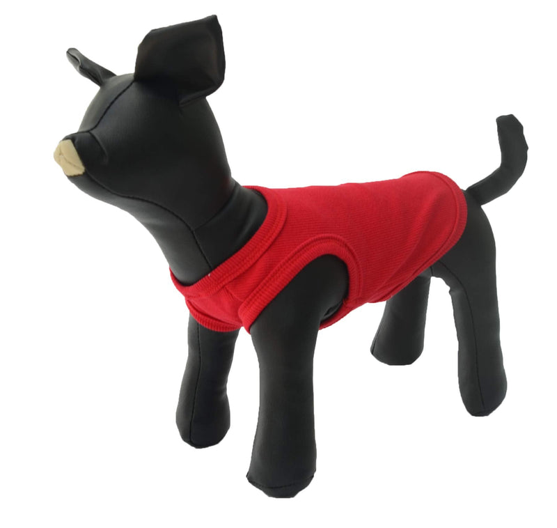 [Australia - AusPower] - Lovelonglong PU Leather Dog Mannequins Standing Models to Display for Dog Clothing Pet Shop Beige/Black S (Chihuahua) 9inch Back, 12inch Chest Black 