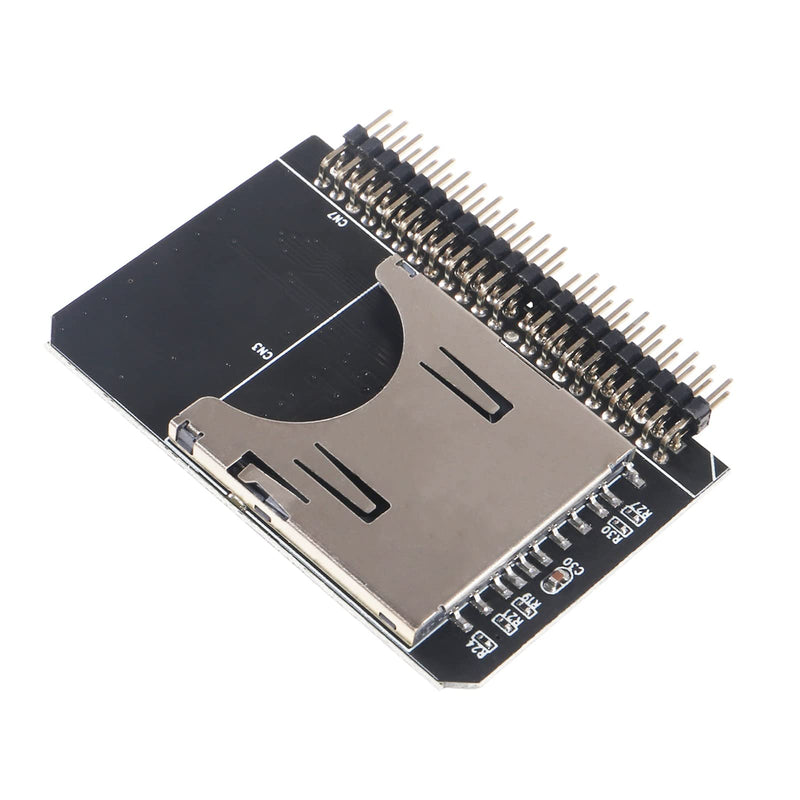 [Australia - AusPower] - AITIAO 2Pcs SD Card to 2.5 Inch IDE Adapter SD SDHC SDXC MMC Memory Card Converter TF Memory Card to IDE 44Pin Male Adapter to Laptop HDD for DOS/Linux/Windows 98SE, Me, 2000, XP and for Vista. 