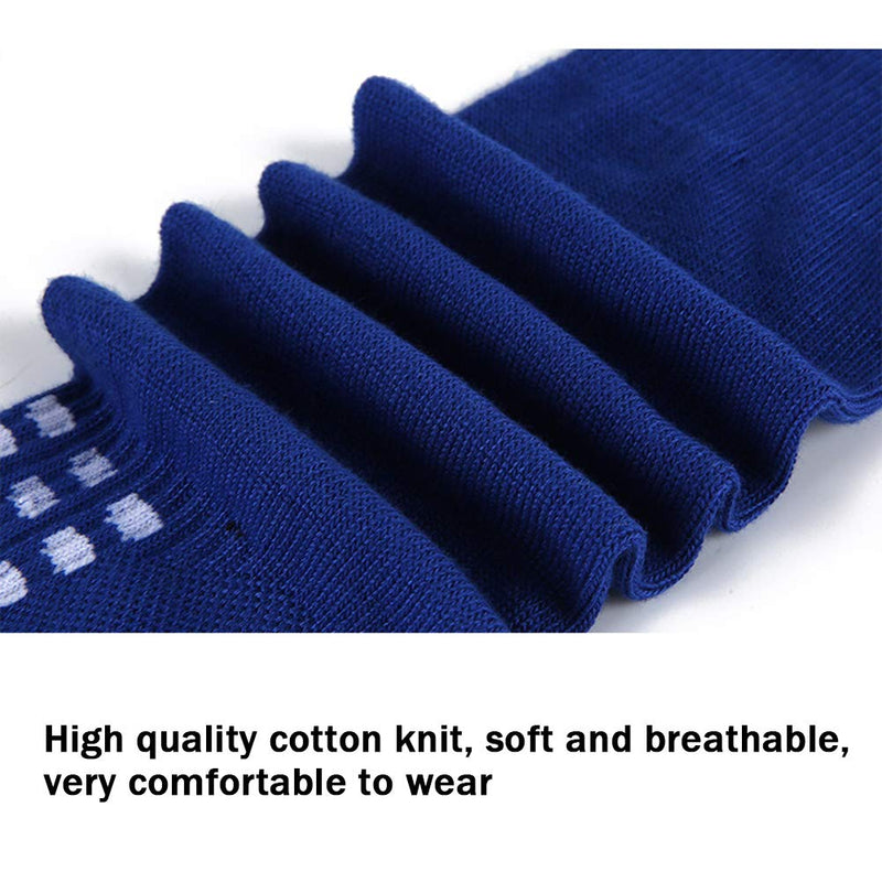 [Australia - AusPower] - VWU Mens Womens Sports Socks Athletic Socks for Running Cycling Basketball Hiking More One Size 6 Cushion and Grips 