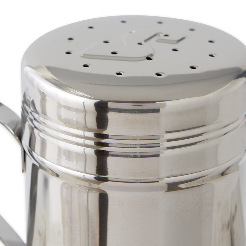 [Australia - AusPower] - RSVP Endurance 18/8 Stainless Steel Stove Top Salt and Pepper Shakers, 10 ounce (.3L) 