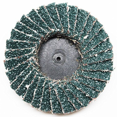 [Australia - AusPower] - Benchmark Abrasives 2" Quick Change Zirconia Flap Discs - 10 Pack (36 Grit) 36 Grit 