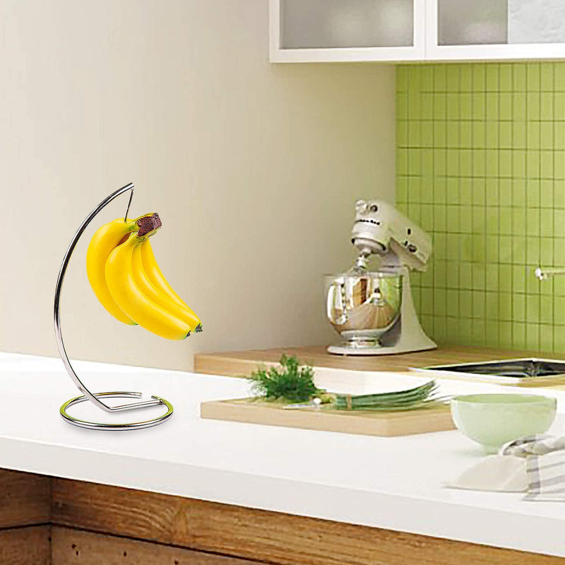 [Australia - AusPower] - Banana Tree Hanger, Stainless Steel Banana Hanging Bracket Wire Banana Tree Stand,Fruit Bowl For Kitchen Counter, Keep All Your Bananas Fresh 