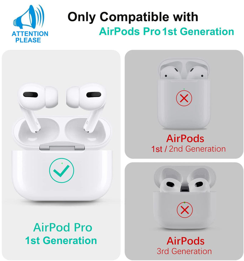[Australia - AusPower] - Case for Airpods Pro, KOUJAON Soft Silicone Skin Case Cover with Bracelet Keychain Cute Apple Airpod Pro Cover for Women Girls (Lavender Grey) Lavender Grey 