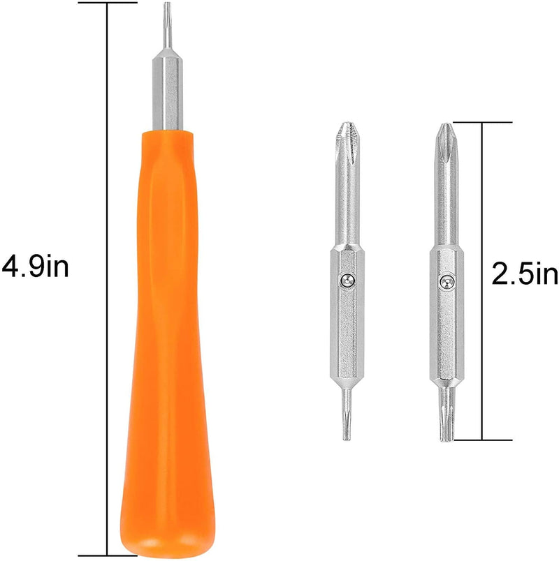 [Australia - AusPower] - Screwdriver for Ring Doorbell,EMiEN Torx T6 T15 Bit Screwdriver For Ring Video Doorbell,Doorbell 2,Doorbell Pro And Elite Battery Change, Charge & Replacement, Wifi Password Reset Access 