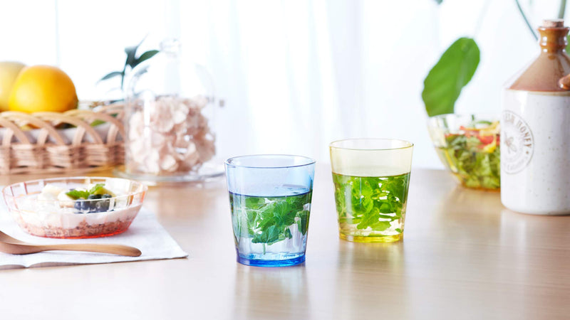[Australia - AusPower] - SCANDINOVIA - 8 oz Unbreakable Premium Juice Glasses - Set of 4 - Tritan Plastic Tumbler Cups - Perfect for Gifts - BPA Free - Dishwasher Safe - Stackable 