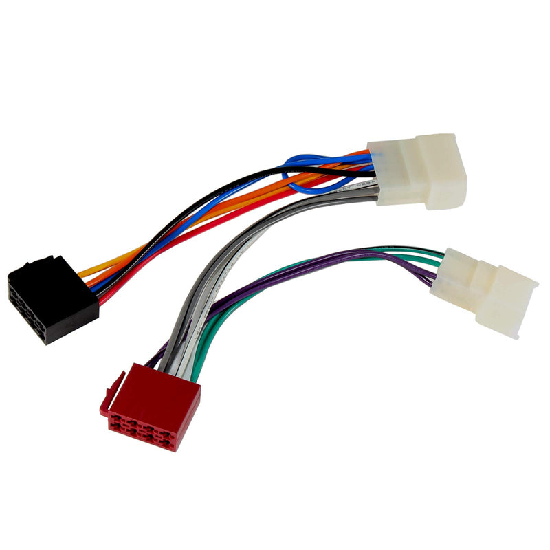 [Australia - AusPower] - RED WOLF Aftermarket Radio Stereo Install ISO Wire Harness Connector Adapter Replacement for Toyota Tacoma 2005-2020, RAV4 1994-2020, Subaru 2012-2019 WRX, 2018-2021 Forester Non-JBL System Only 