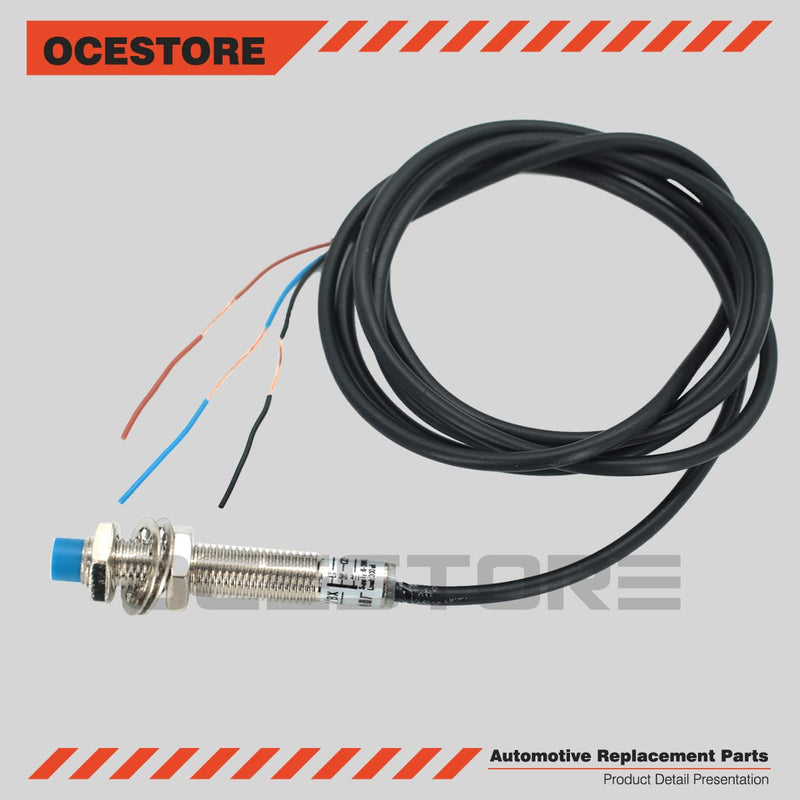 [Australia - AusPower] - PeakCar LJ8A3-2-Z/AX 5Pcs 3-wire 6-36VDC 300ma Sn 2mm NPN NC Approach Sensor Inductive Proximity Switch 