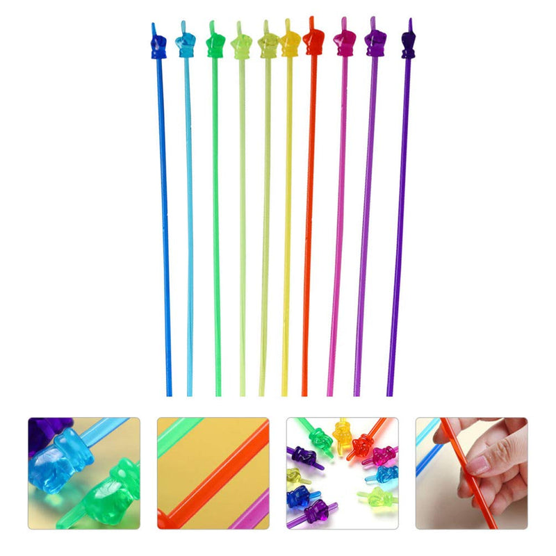 [Australia - AusPower] - jojofuny 10 Pieces Mini Hand Pointers Classroom and Presentation Finger Pointer Early Childhood Education Materials for Elementary School & Kindergarten Teacher 