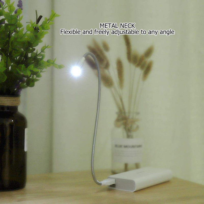 [Australia - AusPower] - USB Reading Lamp,Mini Flexible LED USB Night Lamp for Computer Laptop Notebook PC 