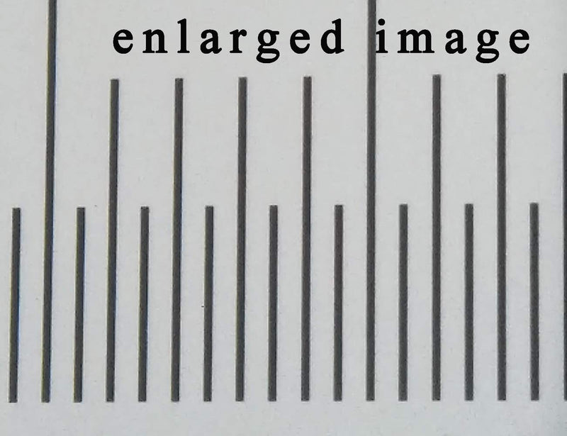 [Australia - AusPower] - Flaw Detection Gauge SEC Size Estimation Chart (Transparency) for Defects and Measuring (Transparent, 2) transparent 