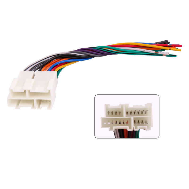 [Australia - AusPower] - RDBS Automotive Wire Harness Fit for 1988-2005 GM Vehicles Connect an Aftermarket Stereo Receiver and Compatible with 1988-up GM Micro/Delco Antenna Adapter 