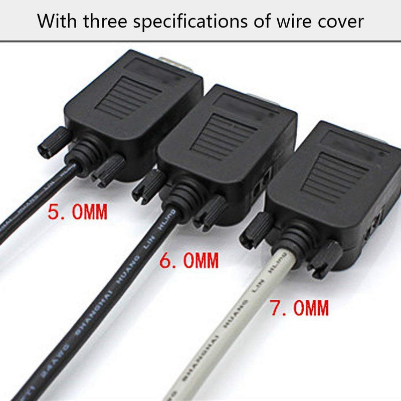 [Australia - AusPower] - Connector DB9 RS232 D-SUB Serial Adapters (2 PCS Female Adapter) 2 PCS Female Adapter 