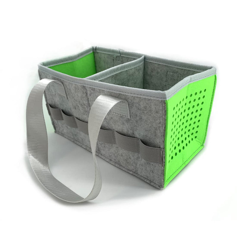 [Australia - AusPower] - Carry Bag for Toniebox Audio Player Starter Set,Felt Organizer Case for Tonie Starter Set Storage Bag (Green) Green 