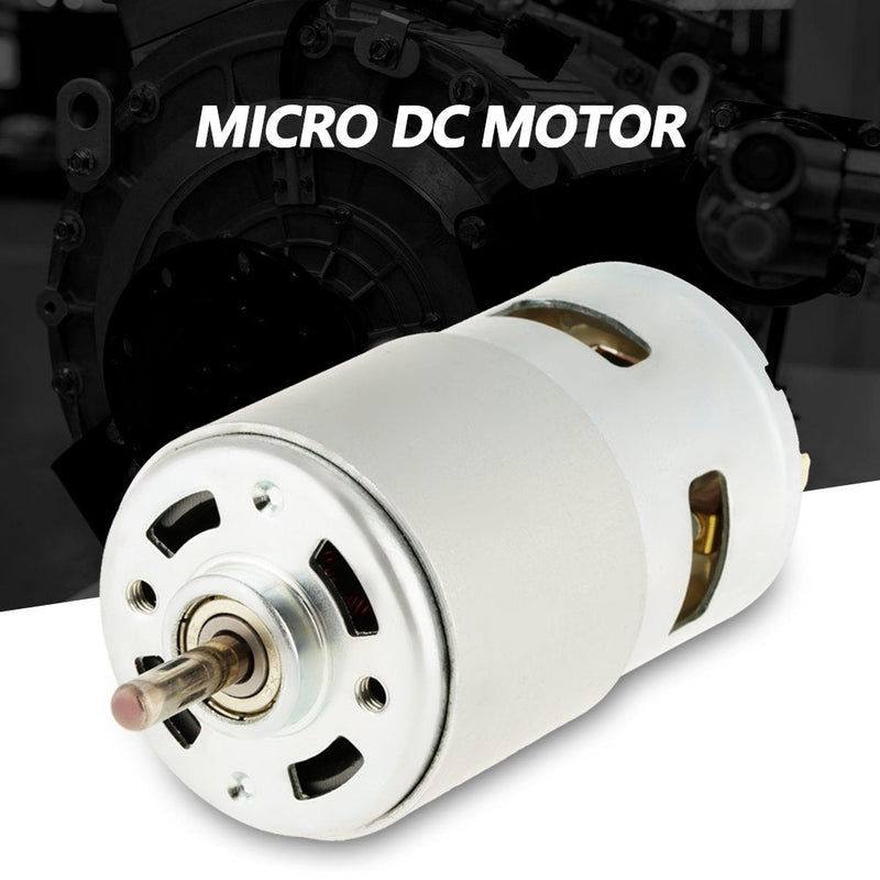 [Australia - AusPower] - Miniature Brushed DC Motor 795 12V 16000RPM High Speed Double Ball Bearing Micromotor for Electric Power Tool 