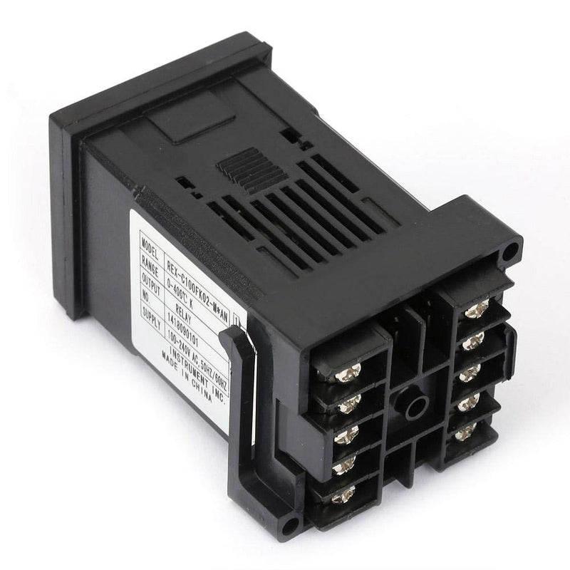 [Australia - AusPower] - REX-C100 Temperature Controller, REX-C100FK02-MAN PID Digital Temperature Controller Relay Output Thermostat AC 250V Temperature Control Switch 