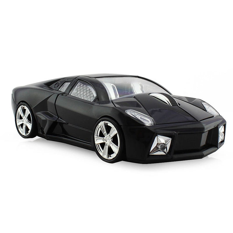 [Australia - AusPower] - jinfili 2.4GHz Sports Car Wireless Mouse Optical Cool 1600DPI 3D USB Wireless Gaming Mice for Pc Laptop Windows 10 Black 