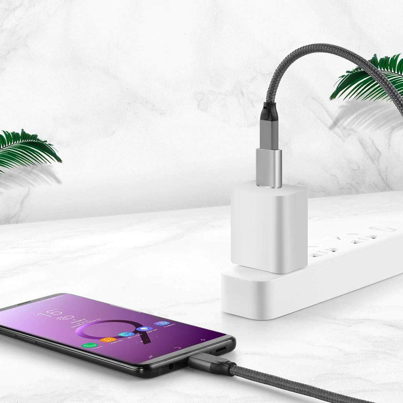 [Australia - AusPower] - Geekria USB 3.1 to USB-C Data Sync & Charger Adapter for PC, Laptop, Tablet, Flash Disk, External Hard Drive, USB Male to Type-C Female Converter for Charging and Data Transmission (2 Pack) 