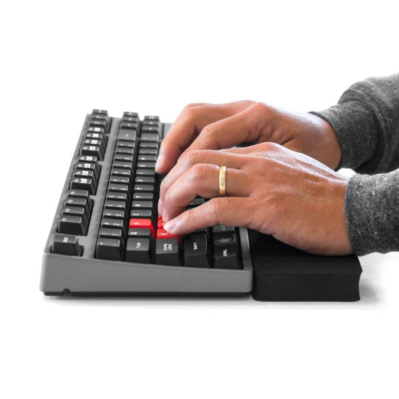 [Australia - AusPower] - Grifiti Fat Wrist Pad 12 Inch Wrist Rest for .75 Inch Thick Small Mechanical Keyboards, MacBooks, Laptops, and Notebooks (Wide 12 x 4 x .75) Wide 12 x 4 x .75 