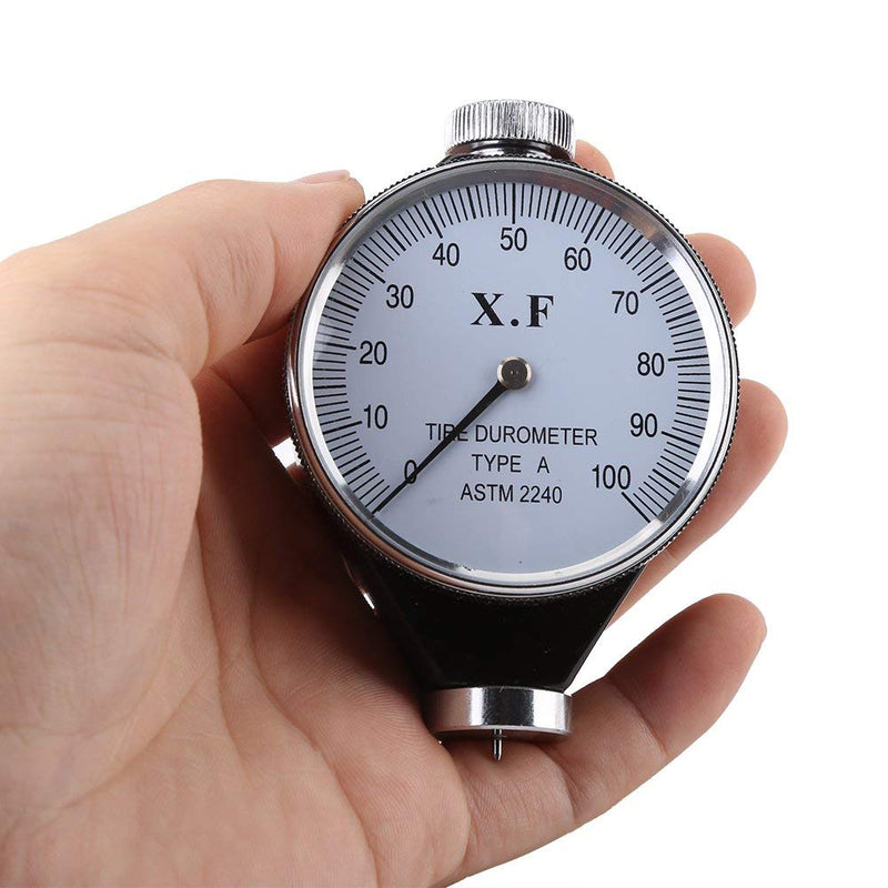 [Australia - AusPower] - Walfront Hardness Tester Meter, Shore Type A Rubber Tire Durometer Hardness Tester Meter 0-100 (Type A) 