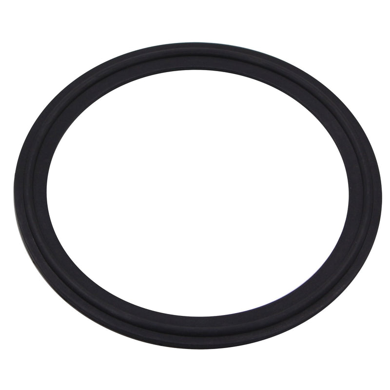 [Australia - AusPower] - DERNORD 3 Inch FKM Rubber Gasket Tri-clamp O-Ring Fits Sanitary Tri-Clover Type Ferrule (Pack of 5) 