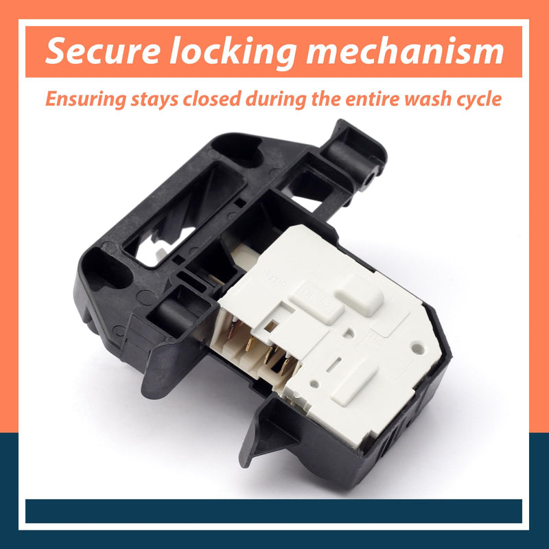 [Australia - AusPower] - WH44x10288 Washer Lid Lock Switch Compatible with GE Washers, WH44X10288 Door Latch for 2671532211 36371542410 GTUP240GM0WW etc most models, Parts for 1974376 ES10288 PS3496878 AP5270191 