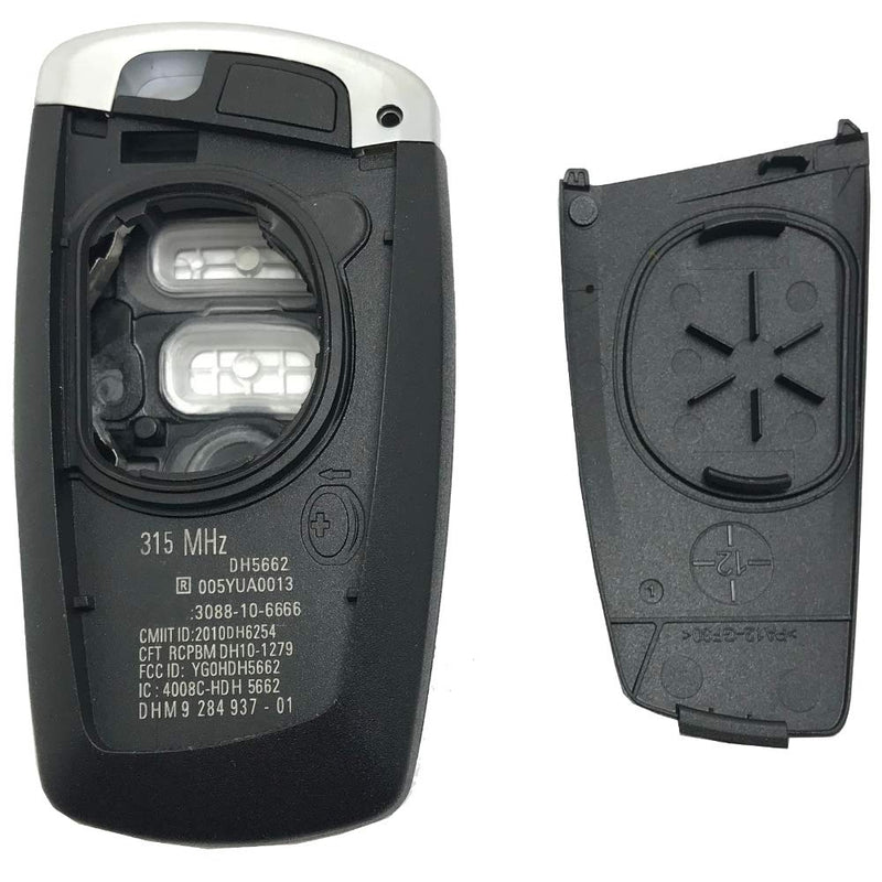 [Australia - AusPower] - Horande Replacement Key Fob Case Case fit for BMW 1 3 4 5 6 7 F Series X3 X4 X5 X6 M5 Keyless Entry Remote Control Key Fob Shell Key009 