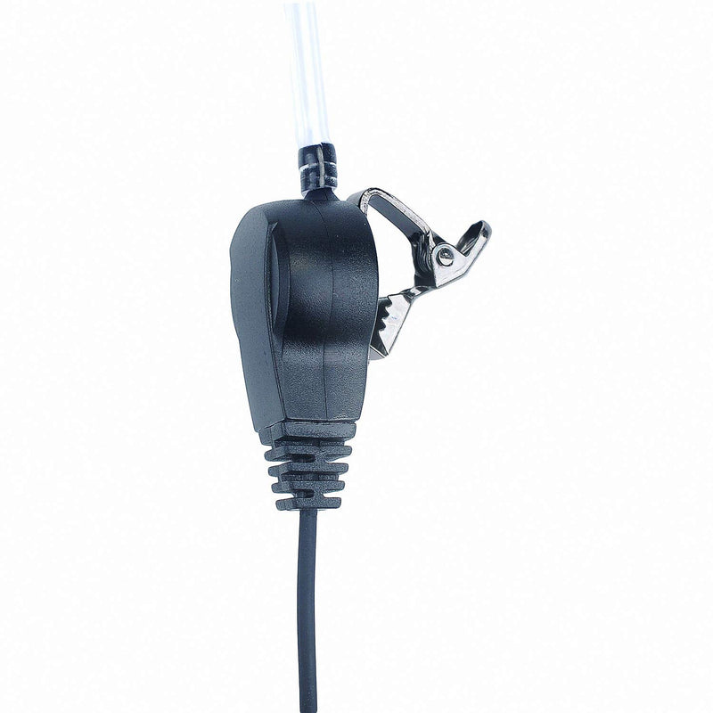 [Australia - AusPower] - AIRSN 2 Pin FBI Earpiece/Headset for Baofeng Radio Walkie Talkie with Clear Sound PTT MIC&Soft and Comfort Acoustic Tube for UV-5R BF-F8HP BF-888S, Kenwood TK3230 Two Way Radio 