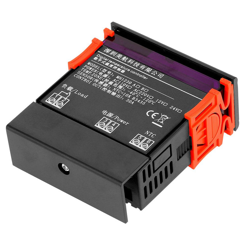 [Australia - AusPower] - 30A Digital Temperature Controller Refrigeration Heating Regulator with Heat and Cool Control MH1230A AC220V 