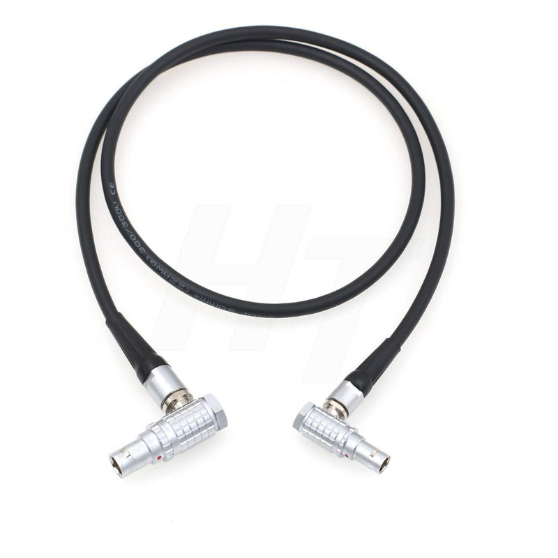 [Australia - AusPower] - HangTon Control Power Cable for DJI Ronin 2 Right Angle 6-pin to DJI 6 pin Motor Focus 30'' (30 inch) 30 inch 