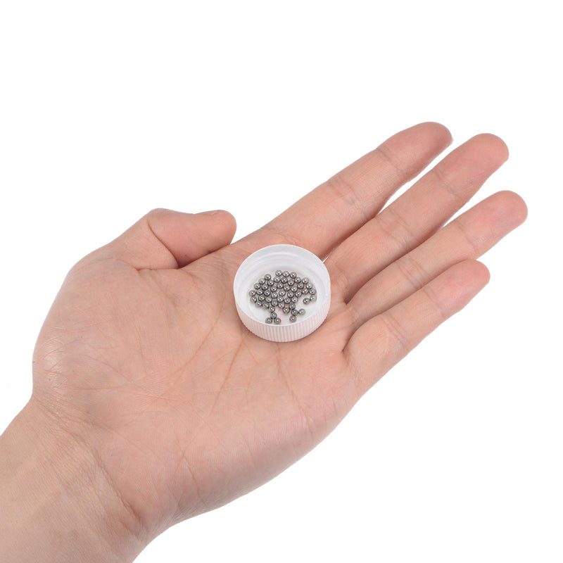 [Australia - AusPower] - uxcell 2.5mm Bearing Balls 304 Stainless Steel G100 Precision Balls 50pcs 