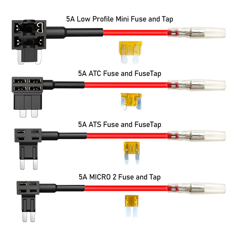 [Australia - AusPower] - Radar Detector Hardwire Kit,Direct Wire Wiring kit for Escort Valentine One Uniden Beltronics Cobra Radar Detector Quick Connection Plug and Play Power Cord Cable Black1 