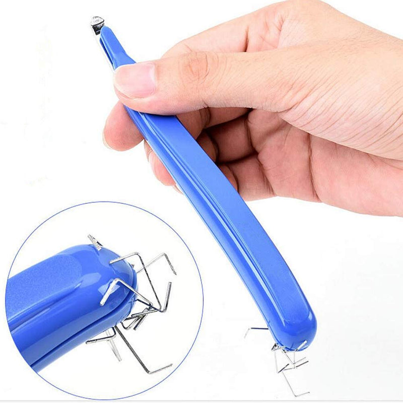 [Australia - AusPower] - ZZTX 6 PCS Professional Magnetic Staple Remover Puller Rubberized Staples Remover Staple Removal Tool for School Office Home 5 Colors 