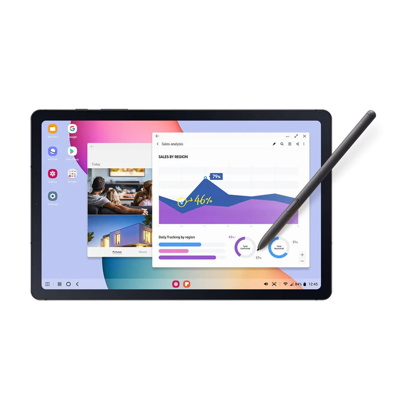 [Australia - AusPower] - Tab S6 Pen Replacement (Without Bluetooth) Touch S Pen Stylus Pen for Samsung Galaxy Tab S6 EJ-PT860BAEGUJ T860 T865 + Eject Pin (Mountain Gray) 